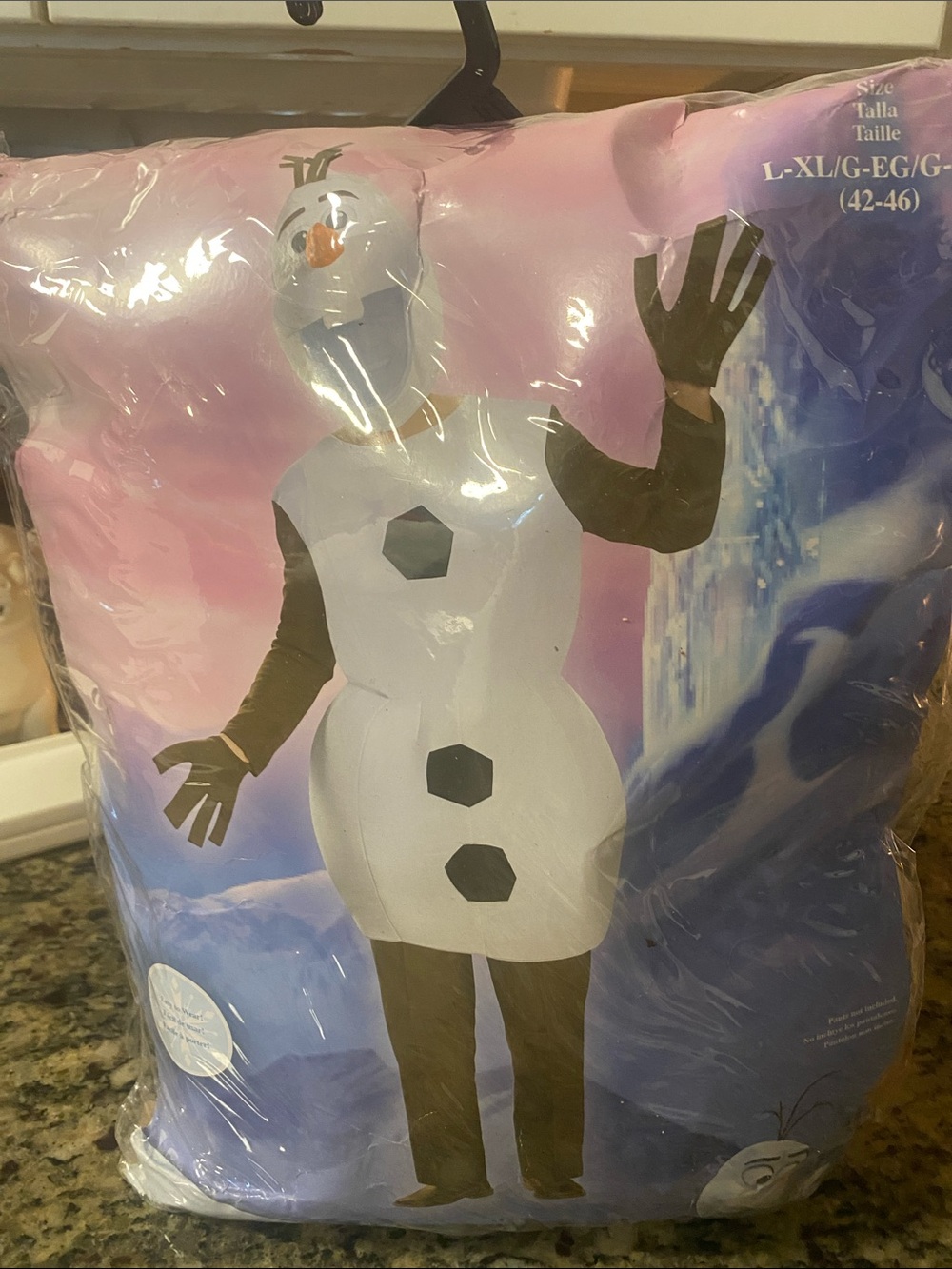 Olaf costume size L/XL